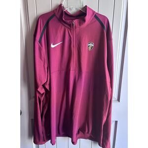 NBA Ultra Game Cleveland Cavaliers 1/4 Zip Pullover T-shirt XXL Men’s Red 2X